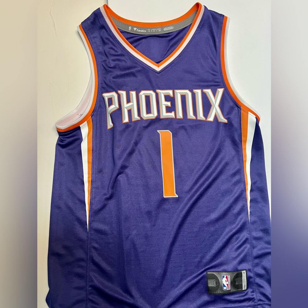 Men’s Fanatics Phoenix Suns 2021 NBA Finals Bound Devin Booker Jersey
